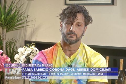 fabrizio corona live non e la d urso