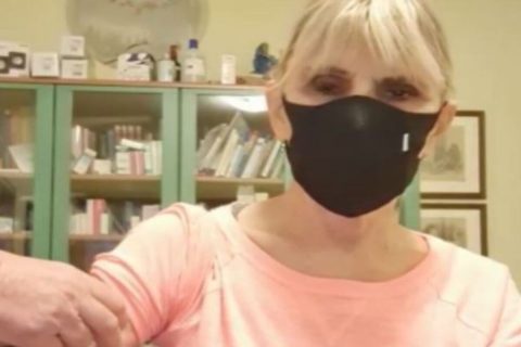 gemma galgani vaccinata