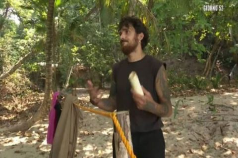 isola dei famosi andrea malore diretta