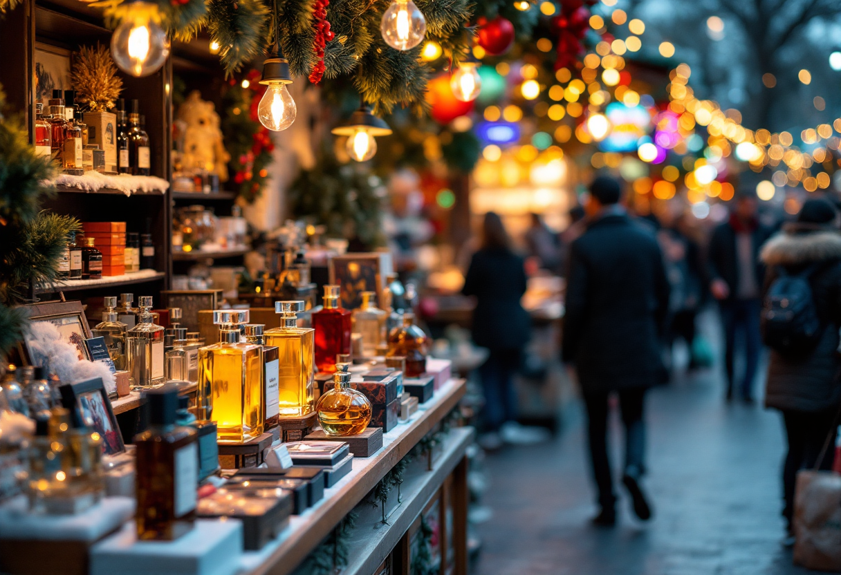 Immagine di moda esclusiva per le feste con arte contemporanea