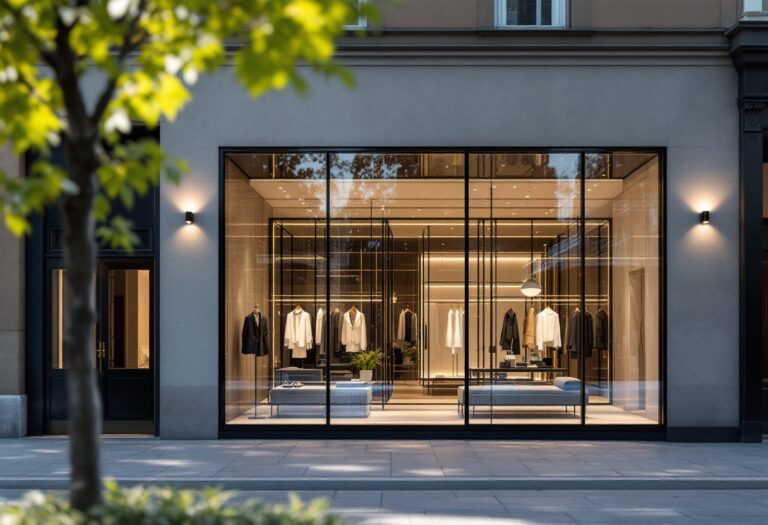 Pop-up store Pompea a Milano con design moderno e accattivante