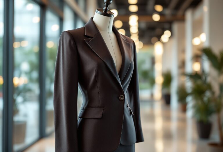 Un elegante power suit primaverile per il 2025