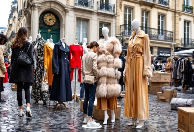 Modelli in passerella durante la Fashion Week di Parigi 2025