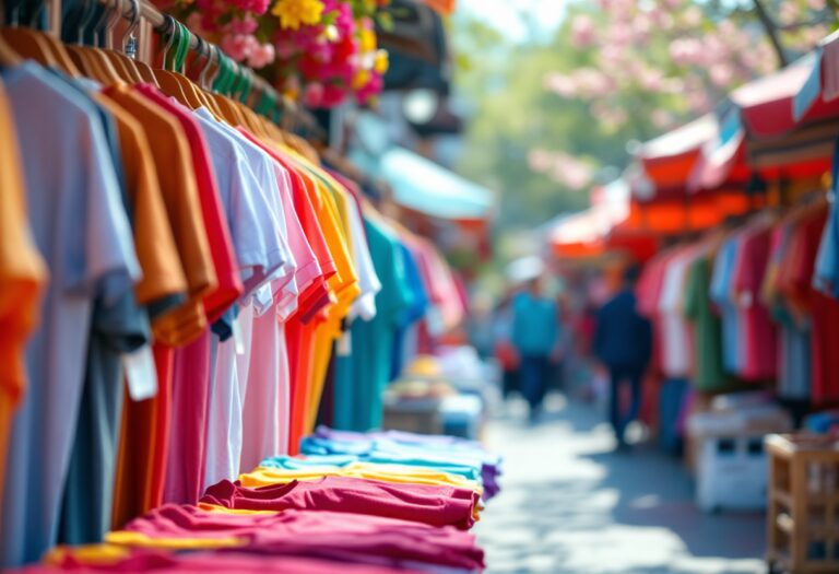 T-shirt elegante in stile primavera-estate 2025