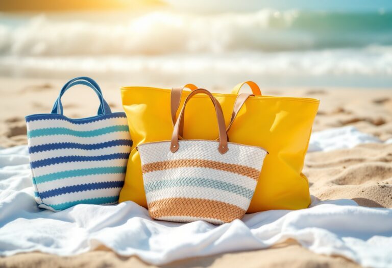 Borse da mare eleganti e trendy per l'estate 2025