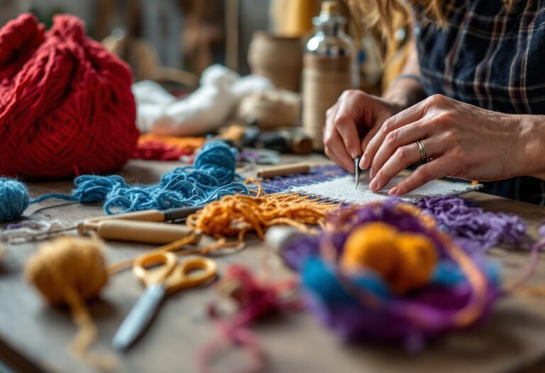 Immagine di moda che unisce artigianato e modernità