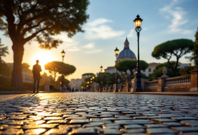 Michela Quattrociocche e Giovanni Naldi in un momento romantico a Roma