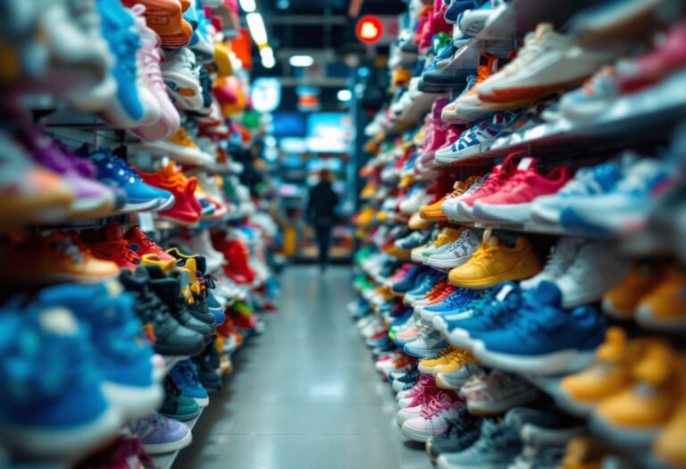 Sneakers colorate per bambini in tendenze 2025