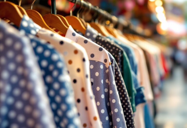 Abito a pois elegante per la primavera estate 2025