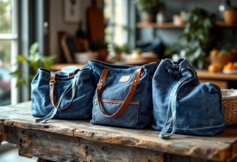 Borsa in denim trendy per l'estate 2023