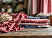 Immagine di un outfit elegante con pois