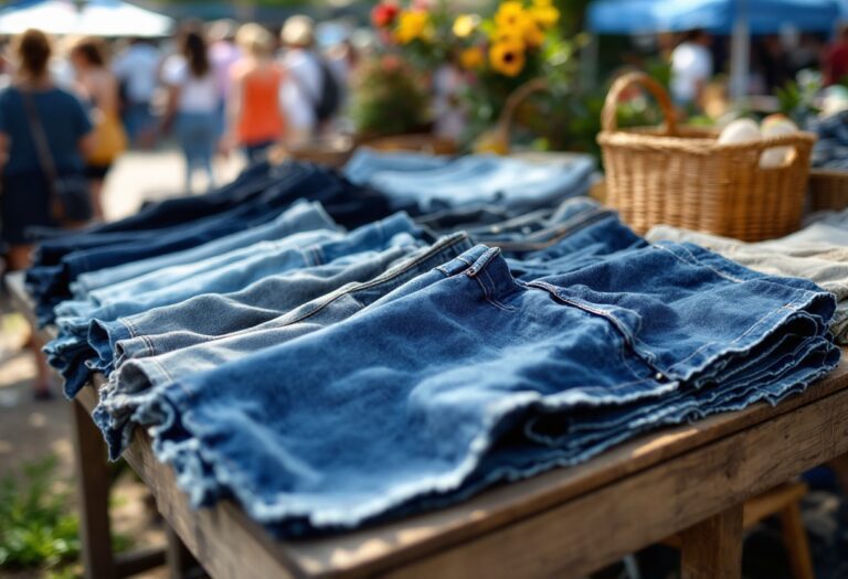 Gonna di jeans alla moda per la primavera-estate 2025