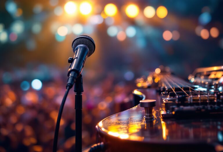 Katy Perry durante un incidente di costume sul palco