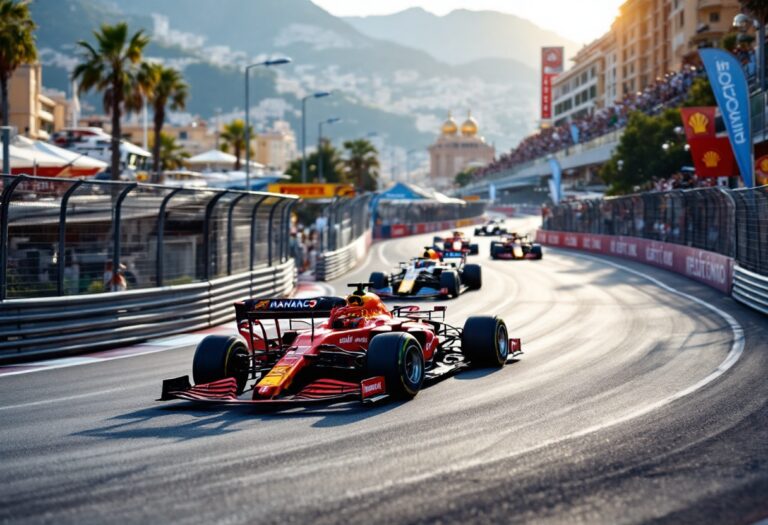 Sfilata di moda al Gran Premio di Monaco 2025