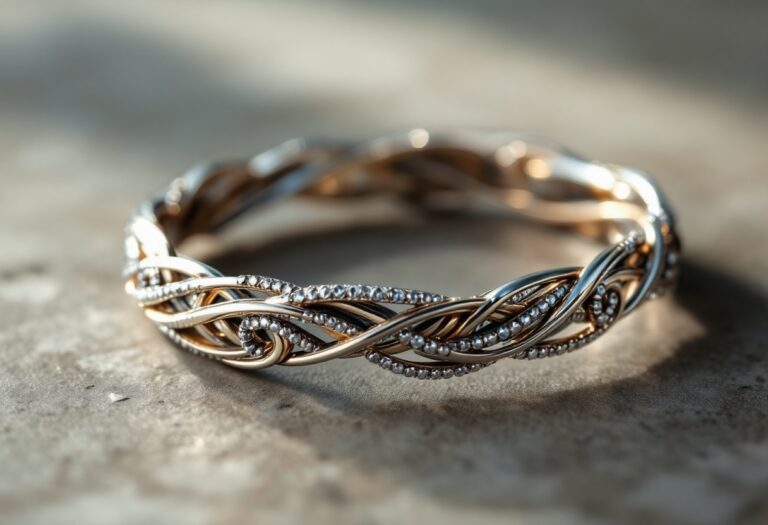 Bracciali saldati in metallo con design elegante