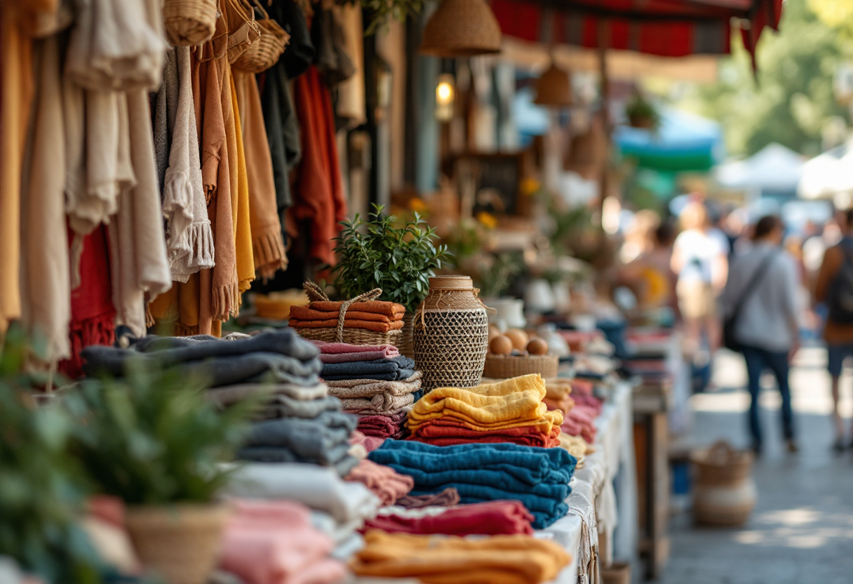 Immagine di moda sostenibile per l'estate 2025