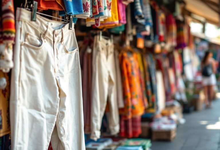 Pantaloni bianchi estivi per tutte le età
