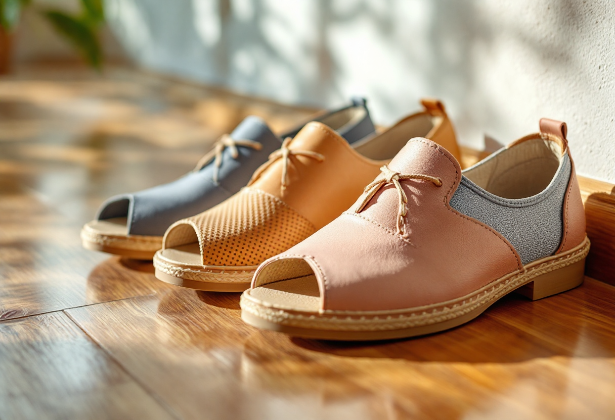 Scarpe estive eleganti per un look alla moda