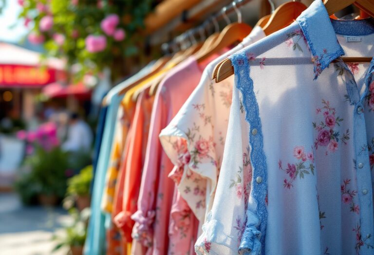 Top estivo con scollo all'americana per il 2025