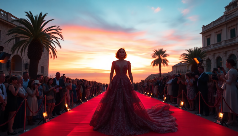 clara incanta al taormina film festival 2025 con un look che celebra la bellezza siciliana 1749684941