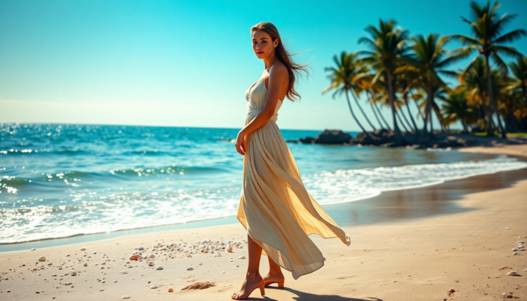 hailey bieber incanta in spiaggia con il suo stile elegante e alla moda 1749670226