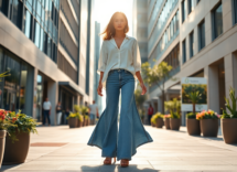 jeans palazzo come indossarli per un look impeccabile 1750822596