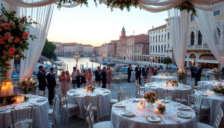 lincantevole cerimonia di jeff bezos e lauren sanchez a venezia 1751070574