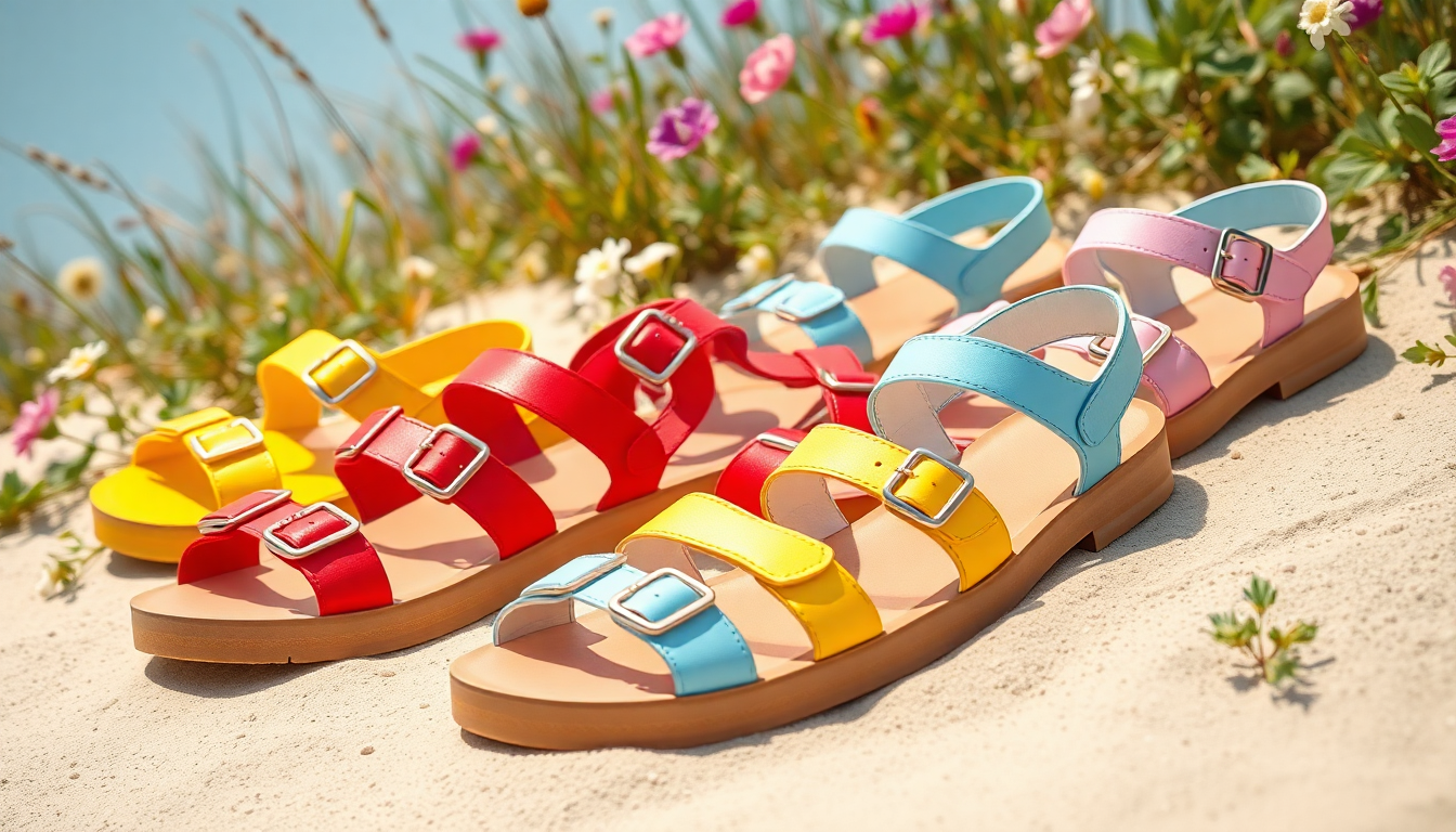 scopri i sandali colorati che dominano la moda primavera estate 2025 1749721570