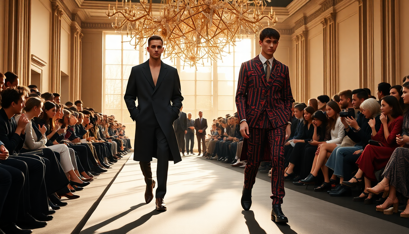 scopri le sfilate che hanno rivoluzionato la moda maschile a parigi 1751305481