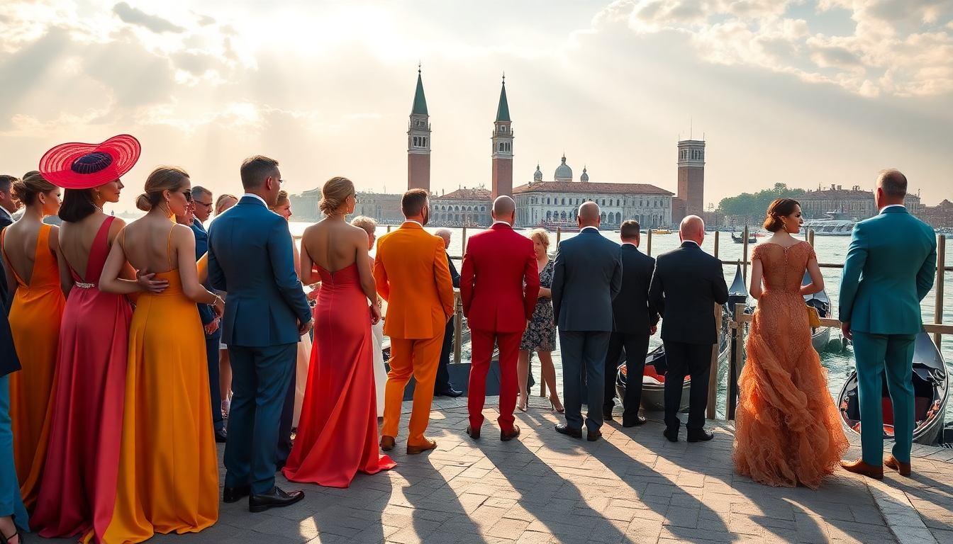 stili sorprendenti gli outfit degli invitati al matrimonio di jeff bezos 1751191574