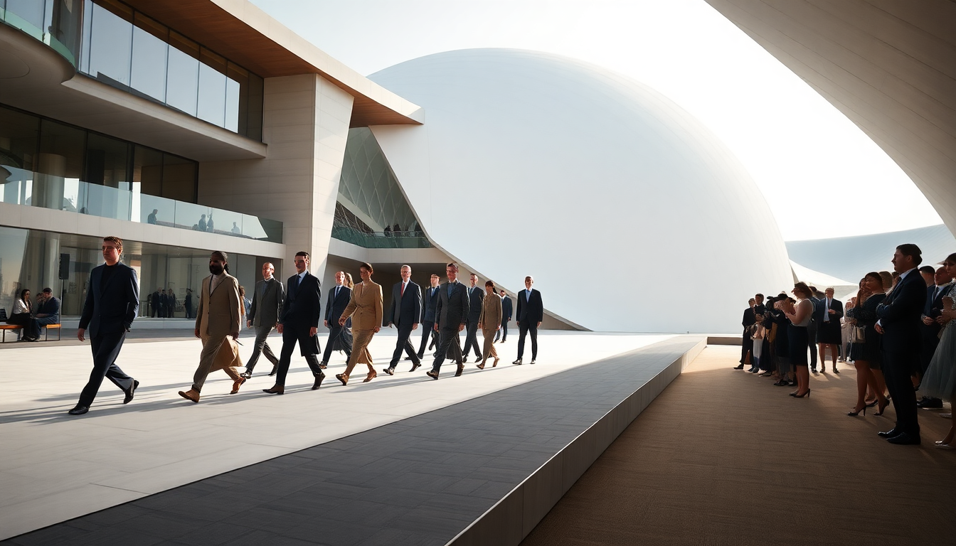 zegna lancia la sua collezione di moda a dubai con un evento straordinario 1749699571