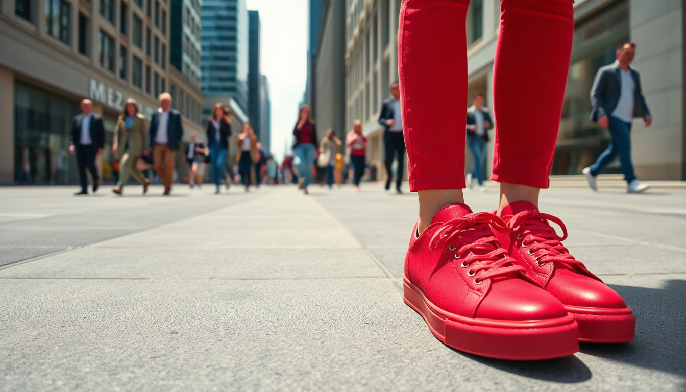 come le sneakers rosse possono rivoluzionare il tuo look 1753269400