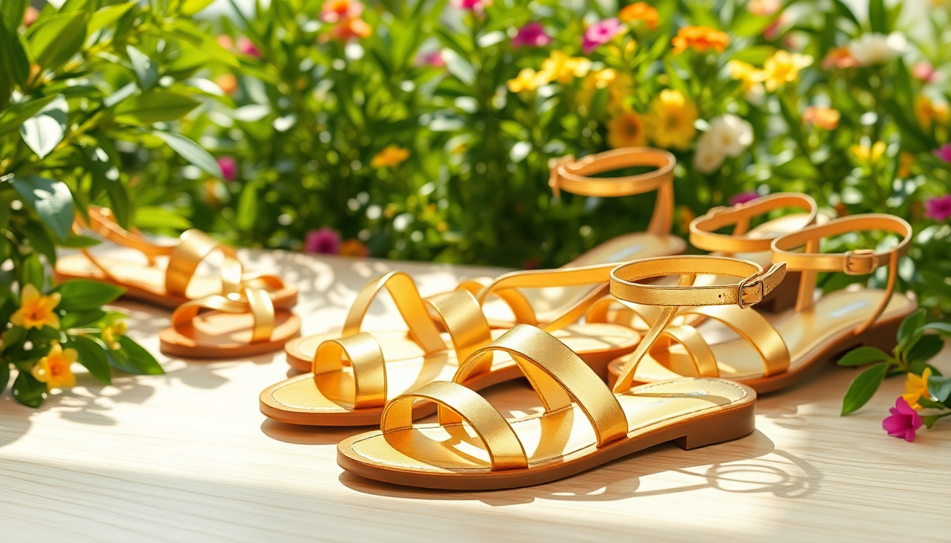 scopri i sandali dorati imperdibili per lestate 2025 1753148073