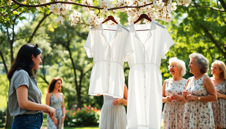 scopri perche labito chemisier bianco e lalleato perfetto per tutte le generazioni 1752590159