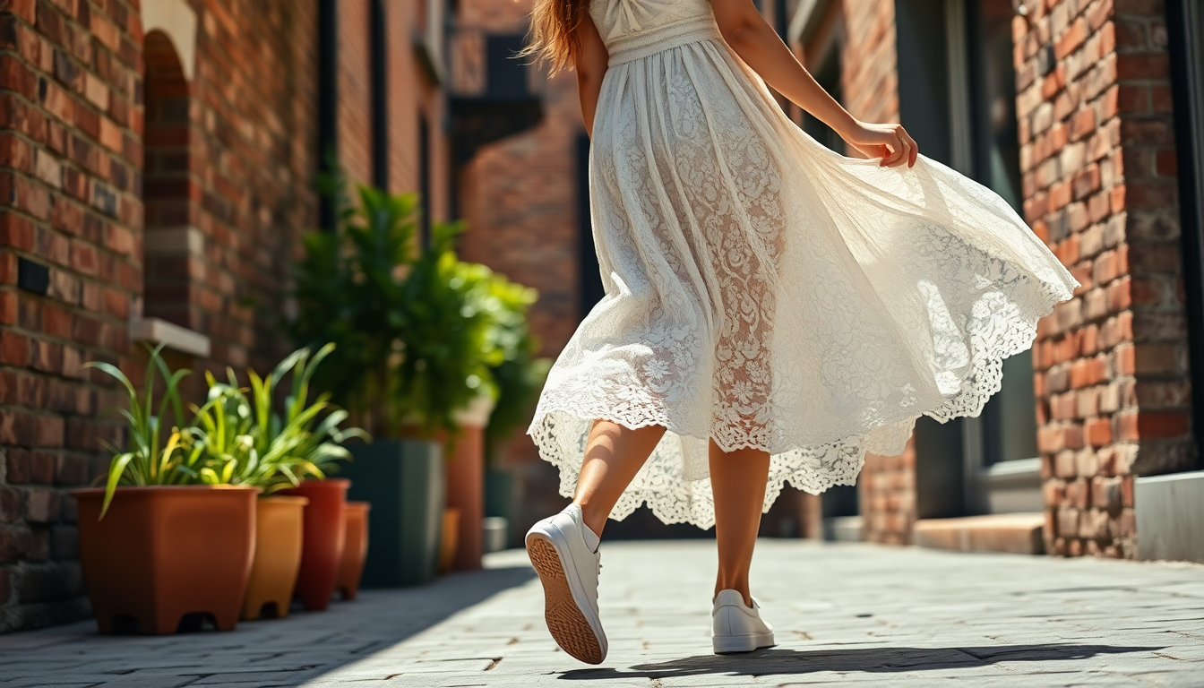 sneakers e gonne lunghe scopri i migliori abbinamenti per lestate 1753344194