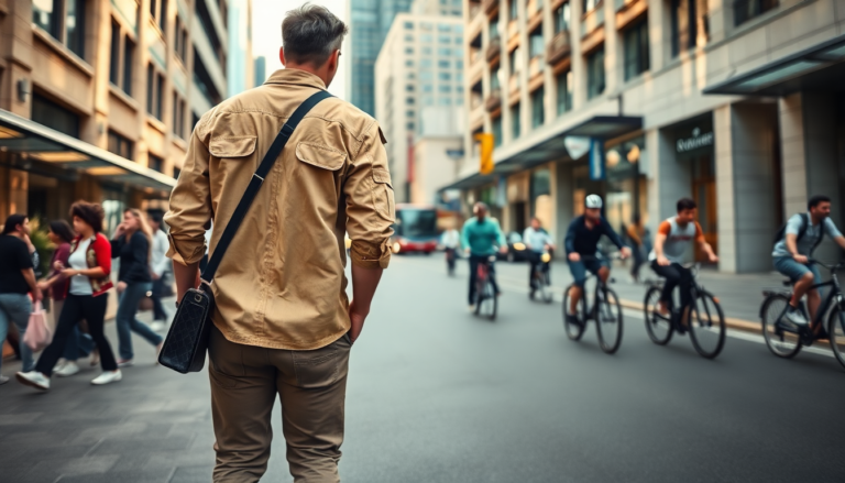 camicia safari come indossarla in chiave urbana python 1754032149