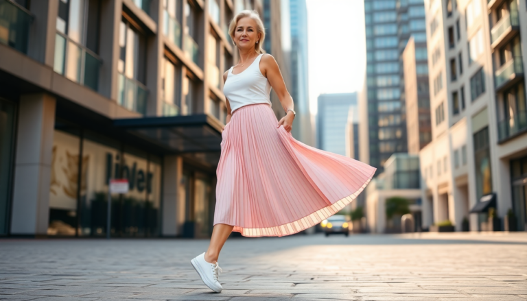 come indossare la gonna midi a 50 anni 5 look sorprendenti python 1755007045