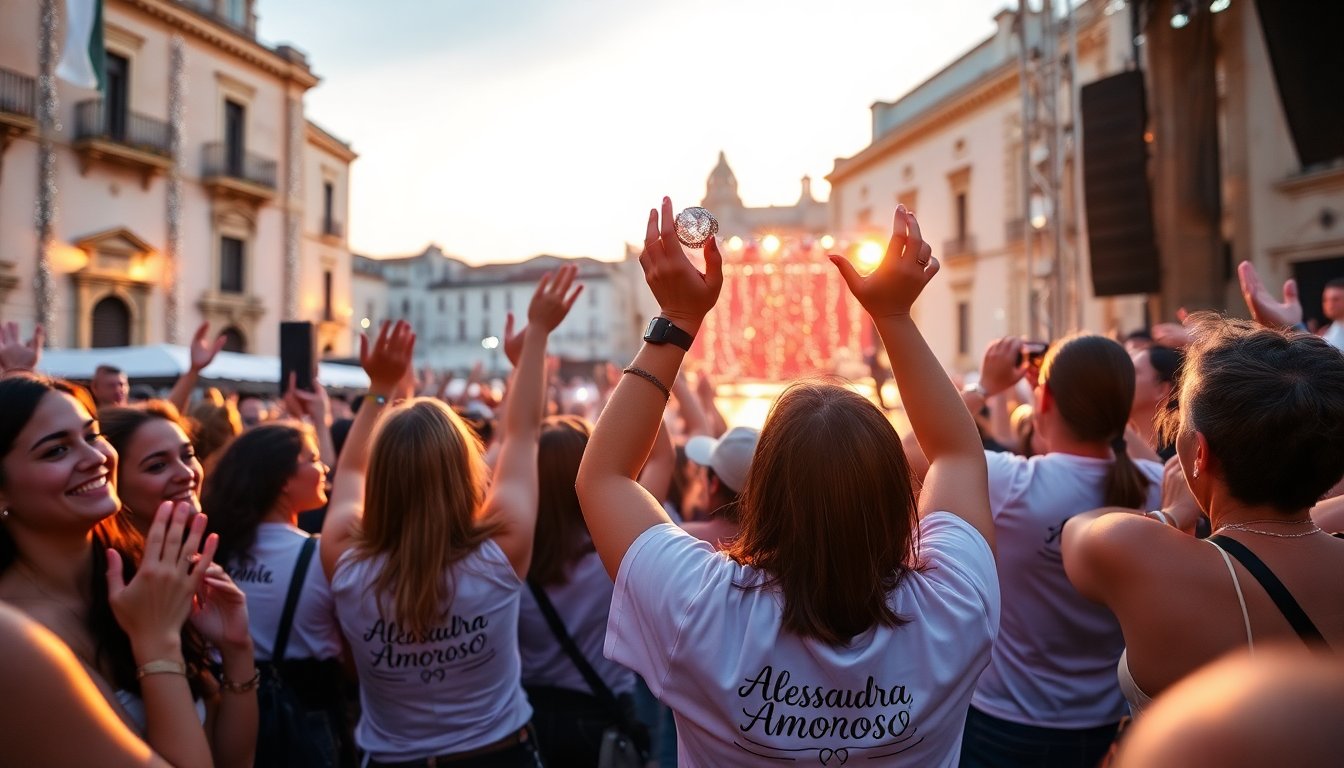 lecce il grande finale del tour di alessandra amoroso con un anello python 1754697868