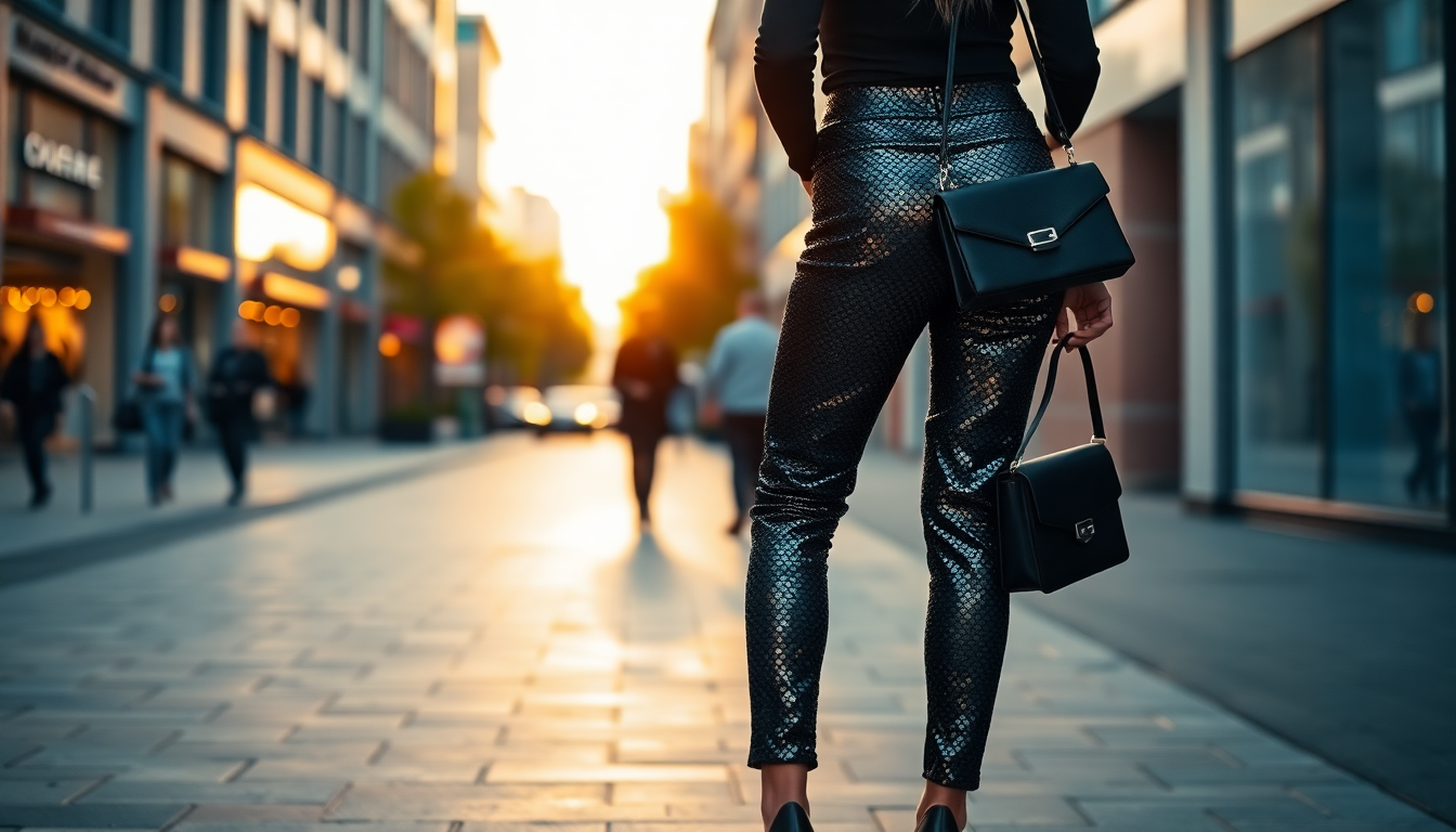 pantaloni di paillettes 5 idee di outfit per brillare con stile python 1756106744