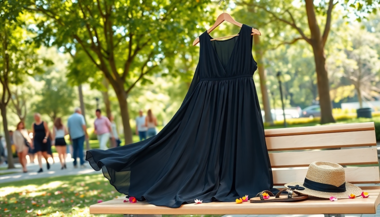 scopri come indossare il vestito lungo nero in estate con stile python 1754667432