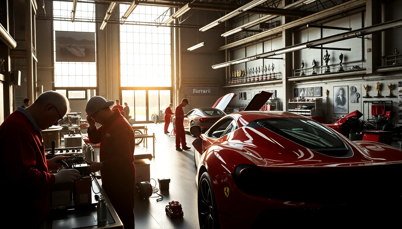 un tour esclusivo nella fabbrica ferrari di maranello python 1754607334