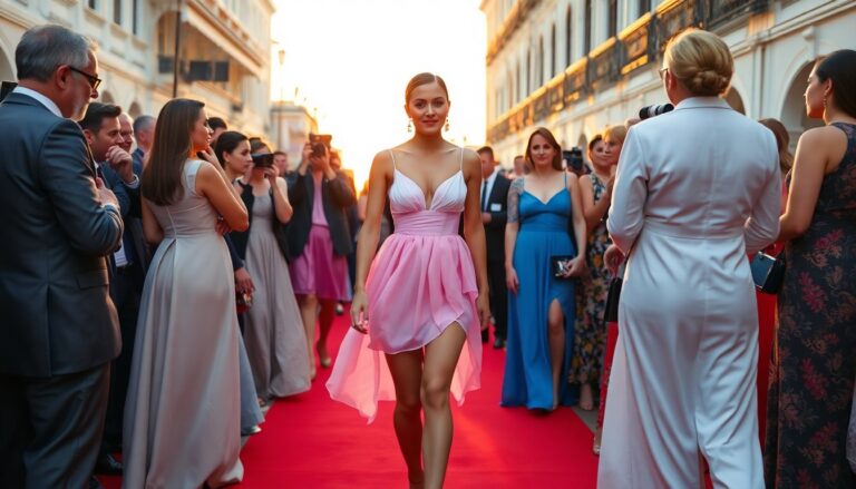 benedetta porcaroli porta freschezza a venezia 2025 con un look inaspettato python 1757282311