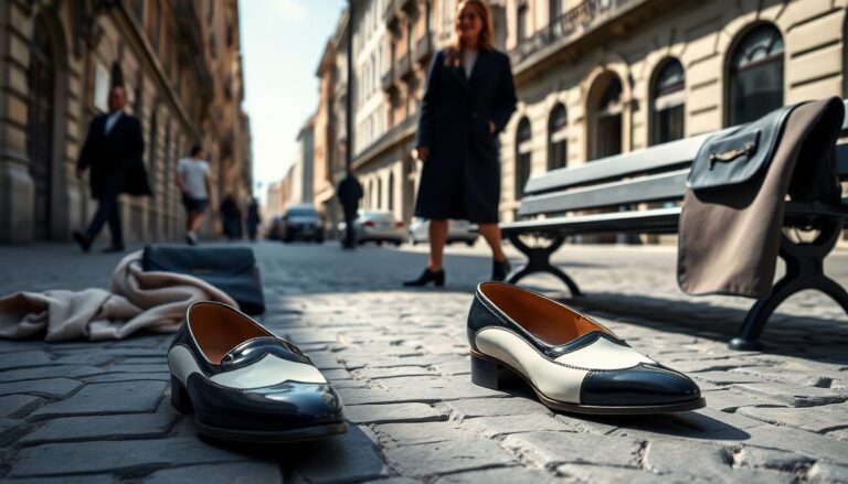 come indossare le decollete bicolore per un look impeccabile python 1757443339