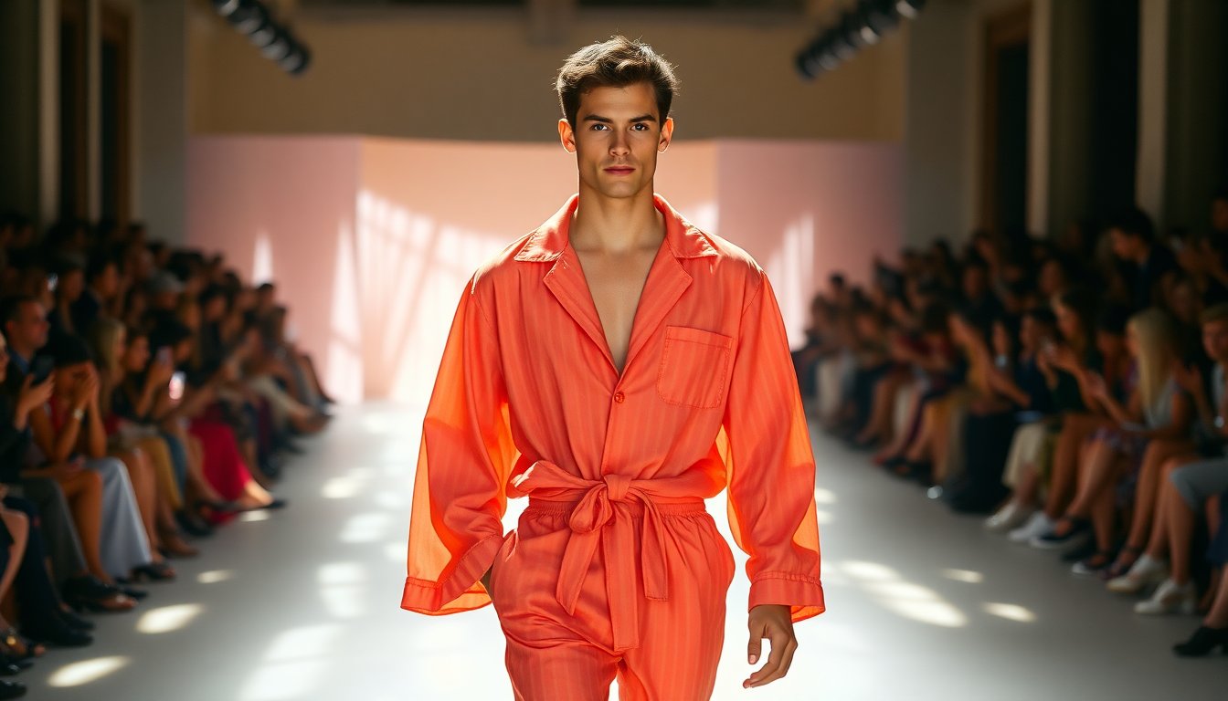 dolce gabbana svela il pigiama maschile alla milano fashion week 2023 python 1759010671