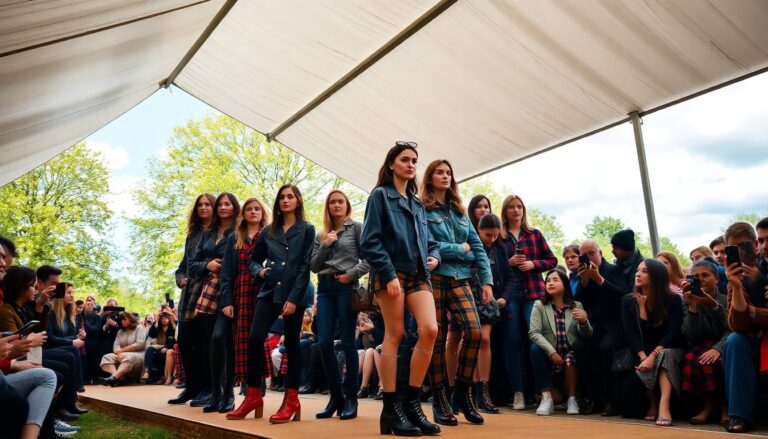 il ritorno del rock alla london fashion week burberry rinnova il suo stile python 1758594582