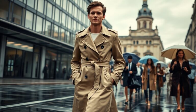 scopri perche il trench e il tuo alleato di stile per ogni occasione python 1757649642
