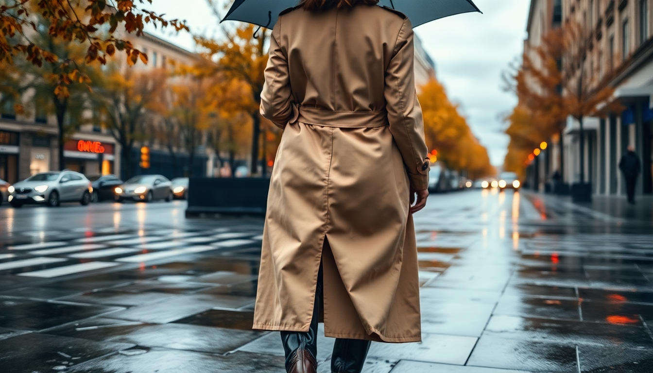 stile e pioggia come creare outfit eleganti anche nei giorni di maltempo python 1756828875