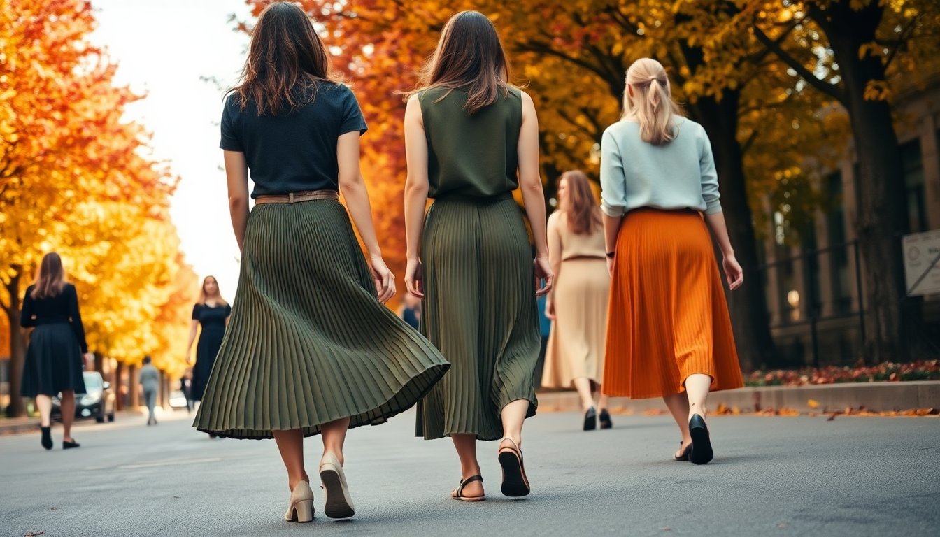 gonne a pieghe 5 modi eleganti per indossarle in autunno 1760541157