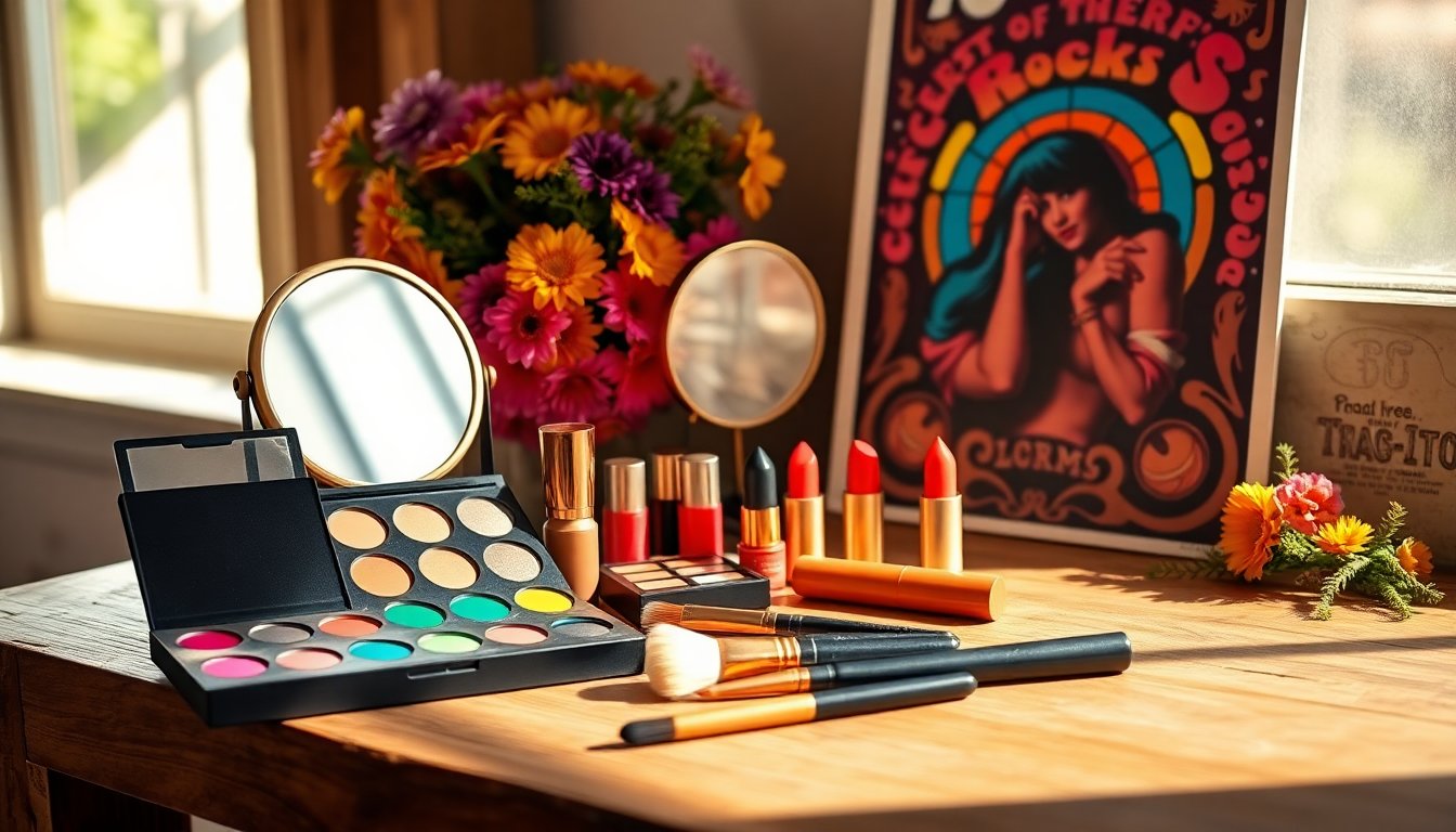 guida definitiva al trucco anni 70 colori audaci e stili iconici per un look vintage 1760806057