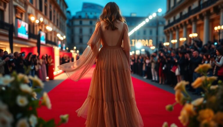 il fascino boho chic di cristiana capotondi sul red carpet 1761096128